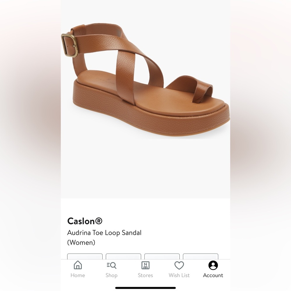 Brown Leather Sandals